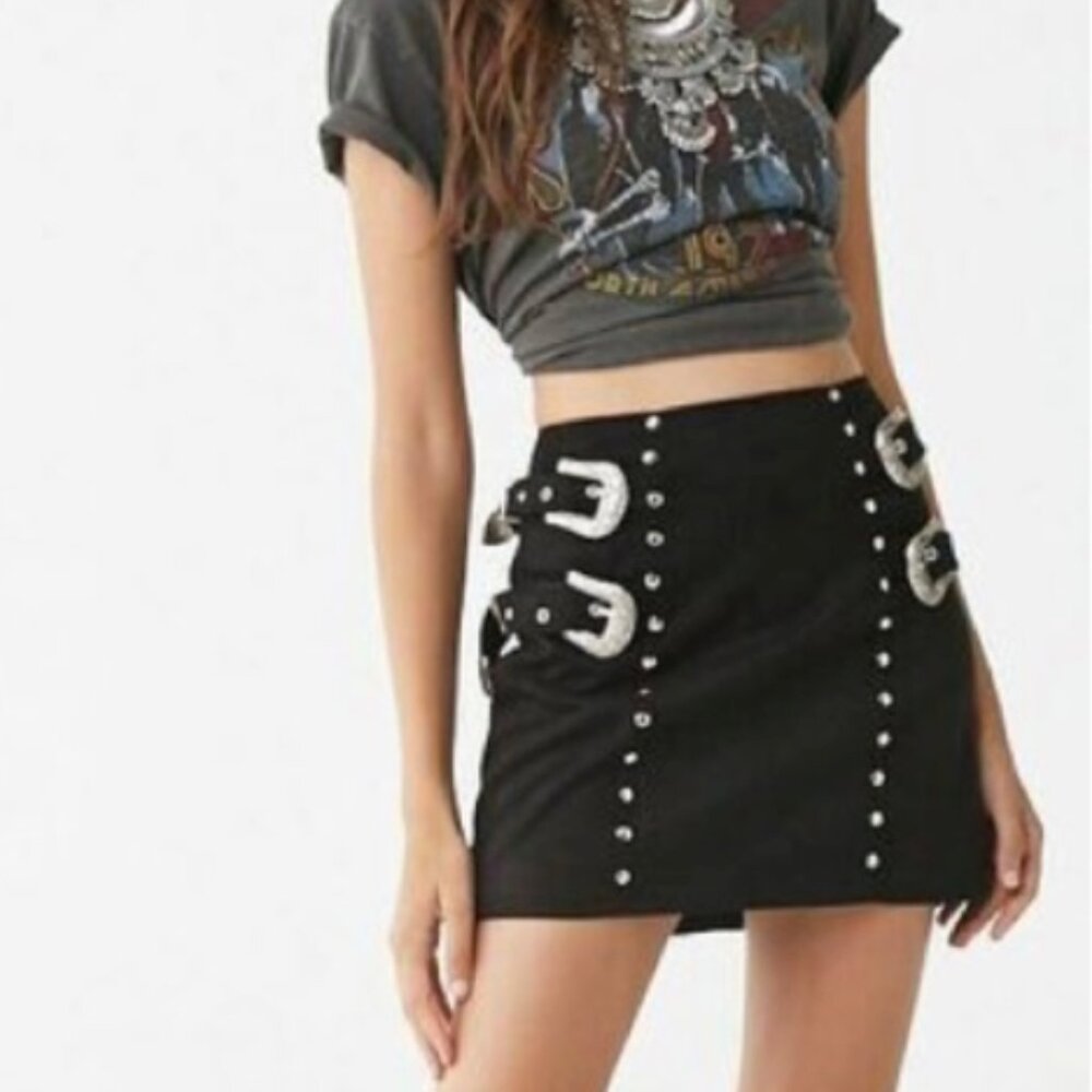 Black Western Skirt